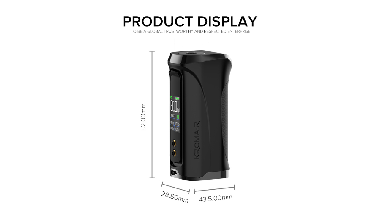 Innokin Kroma R 80W Mod – Kompaktes E-Zigaretten Modell