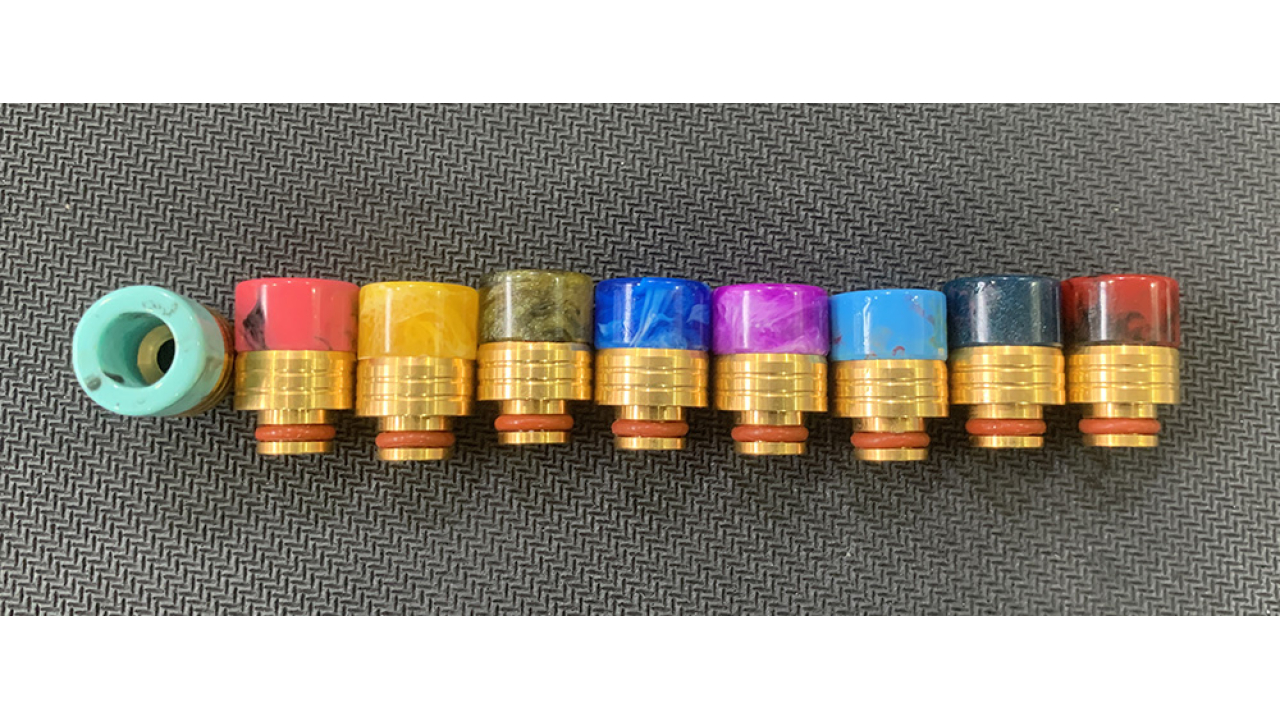 Holz Drip Tip Breit (Mundstück